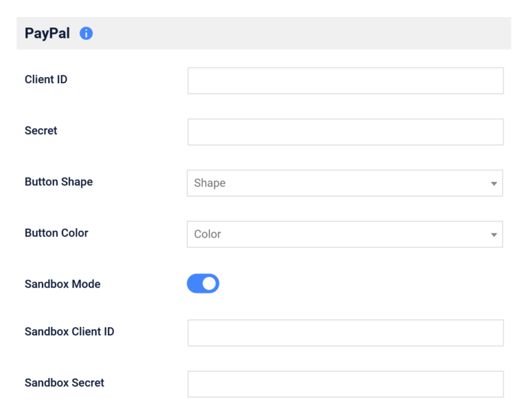 Accept PayPal payments on the Time Slot booking form