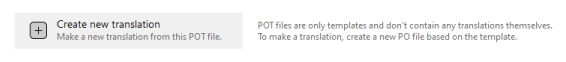 Create translation in Poedit