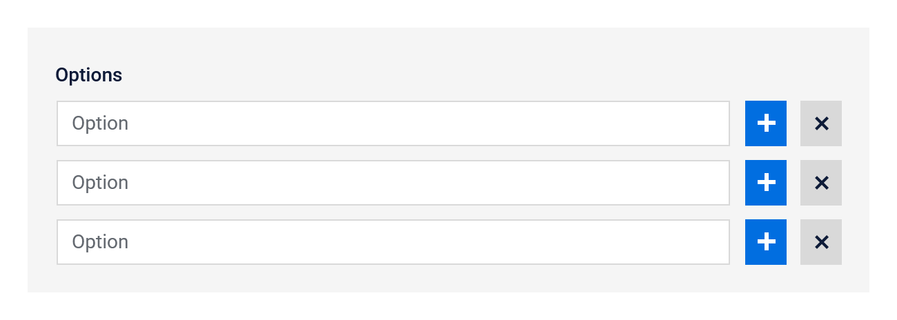 Options for select dropdown and radio buttons on Time Slot Pro custom booking form fields