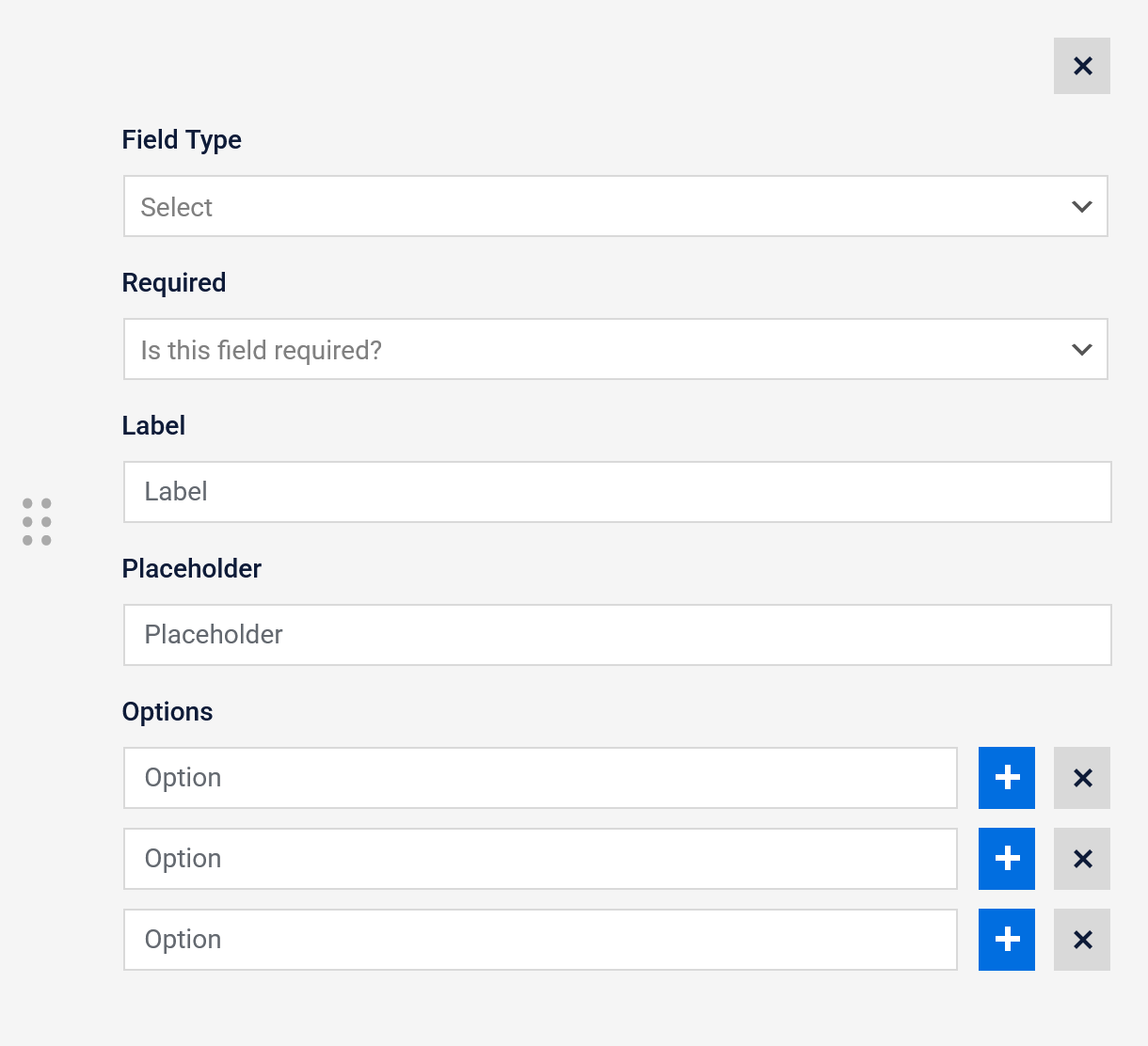 UI to add custom booking form fields to Time Slot Pro